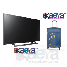 OkaeYa 32 Inch Smart LED TV 1.5 Yrs Warranty + 1 Safari Trolly 5 Yrs Warranty + Cash Back Up To Rs. 1500 